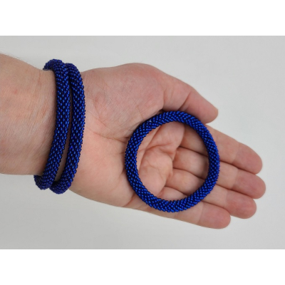 Armband, 3er Set - Royal Blau