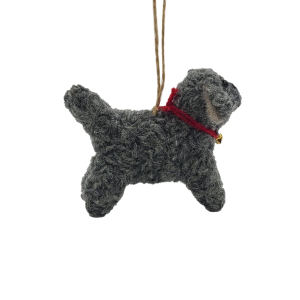 Deko-Hund, grau