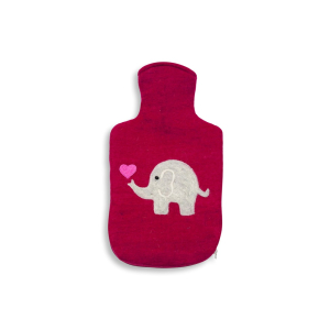 Wärmflaschenüberzug Elefant, pivione (2,0l)