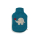 Wärmflaschenüberzug Elefant, petrol (0,8l)
