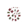 Filz Girlande: Merry Christmas