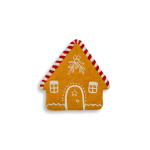 Untersetzer Lebkuchenhaus, ocker