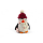 Filz Deko: Pinguin mit Zuckerstock