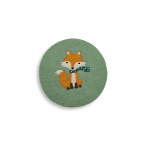Untersetzer Fuchs mit Schal (Ø ca. 21 cm)...