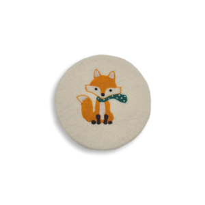 Untersetzer Fuchs mit Schal (Ø ca. 21 cm)...