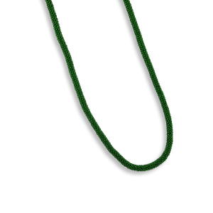 Halskette aus Glasperlen, Grün