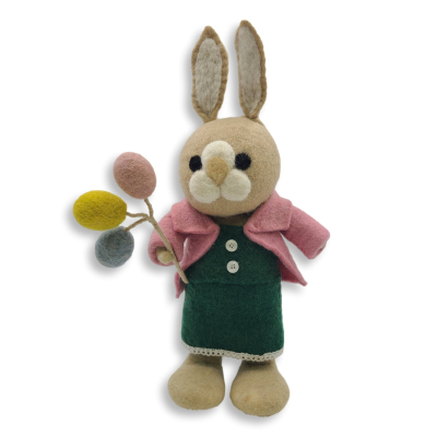 Filz Deko: Großer Hase (Frau)