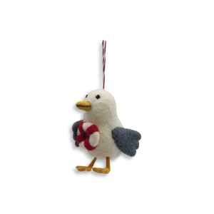Filz Deko: Möwe