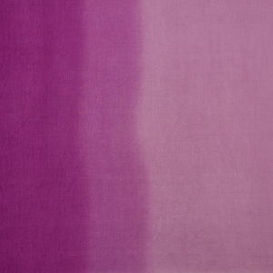Seiden-Schal mit farbigem Verlauf, Fuchsia