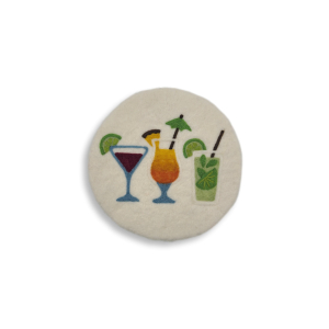 Filz Untersetzer Cocktails
