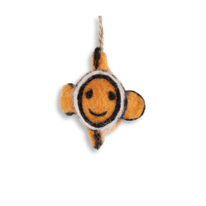 Filz Deko: Clown Fisch