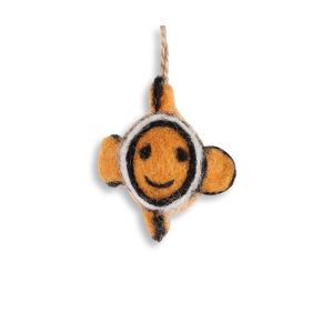 Filz Deko: Hänger Clown Fisch