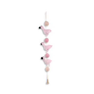 Filz Deko: Flamingos