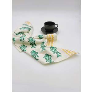 Geschirrtuch Fische, Grün