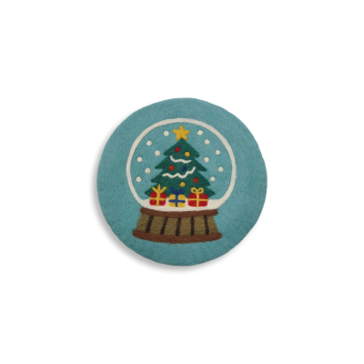 Untersetzer Schneekugel, Mint