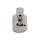 Wärmflaschenhülle Zebra, hellgrau (2,0l)