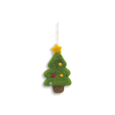 Filz Deko: Tannenbaum
