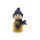 Eierwärmer Schneemann mit Herz, blau