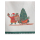 Geschirrtuch Nikolaus mit Schlitten