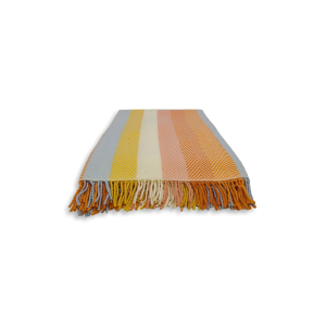 Wolldecke Heringbone, bunt