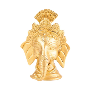 Ganesh - Kopf aus Messing - ca. 12 cm